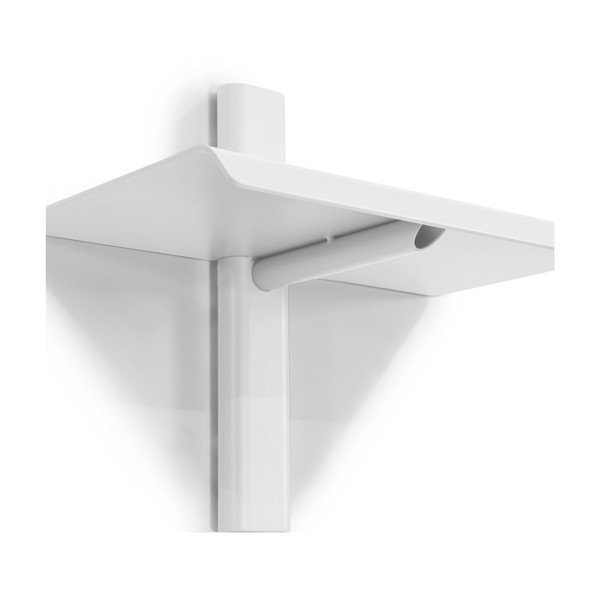 Valge metallist riiul 28 cm Hola - Spinder Design-image-2