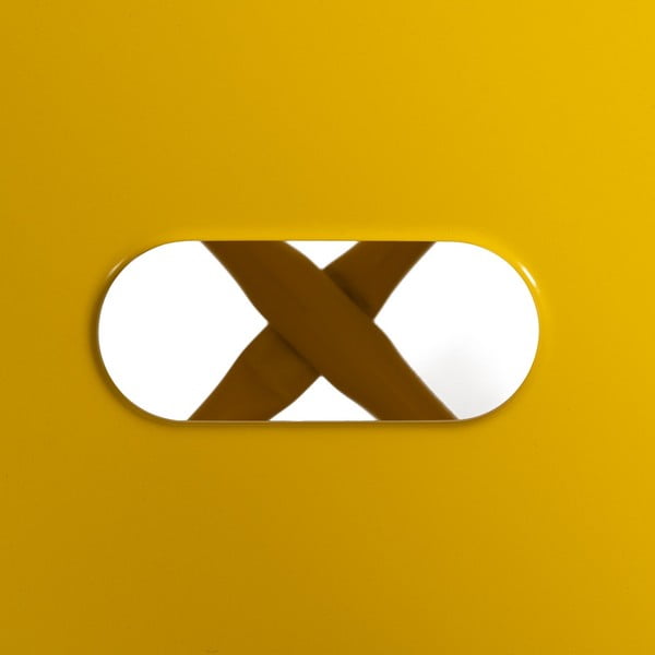 Kollased metallist baaritoolid 2 tk komplektis (istme kõrgus 61 cm) - Ixia-image-3