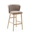 Helepruun baaritool (istme kõrgus 65 cm) Ciselia - Kave Home