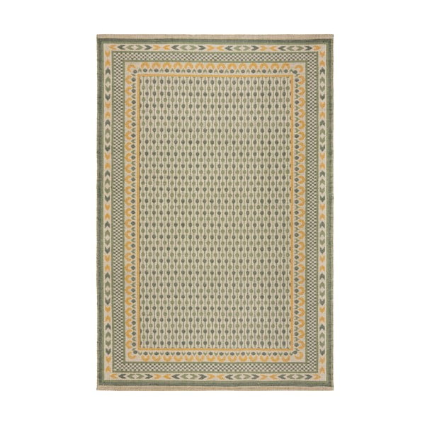 Roheline džuudist vaip 200x290 cm Mara Jute Border - Flair Rugs