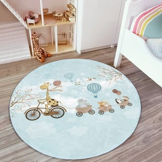 Helesinine laste vaip ø 80 cm Comfort - Mila Home