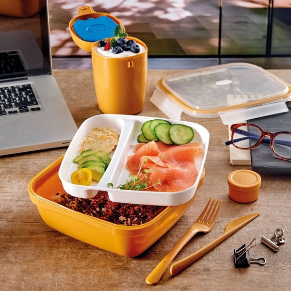 Jagatud suupistekarp söögiriistadega Fresh - Snips-image-2