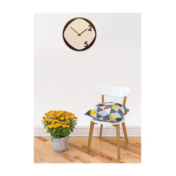 Hodiny Clock25 Dark Wood-image-3