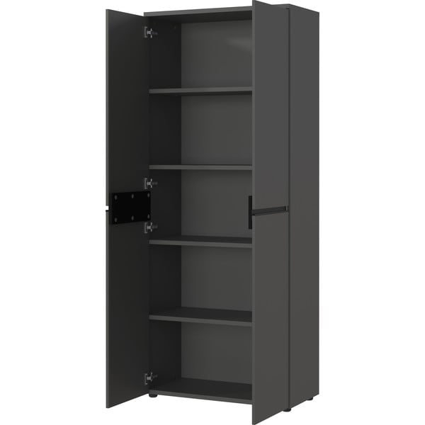 Must riidekapp 81x197 cm Bedano - Germania-image-3