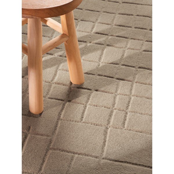 Pruun villane ümmargune vaip ø 200 cm Kenso - Villeroy&Boch-image-3