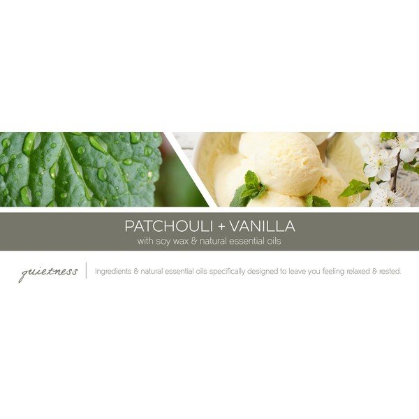 Vonná svíčka ve skleněné dóze Goose Creek Patchouli & Vanilla Blossom, 60 hodin hoření-image-1