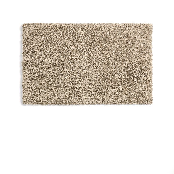 Beež tekstiilist vannitoamatt 50x70 cm Aroia - Kave Home