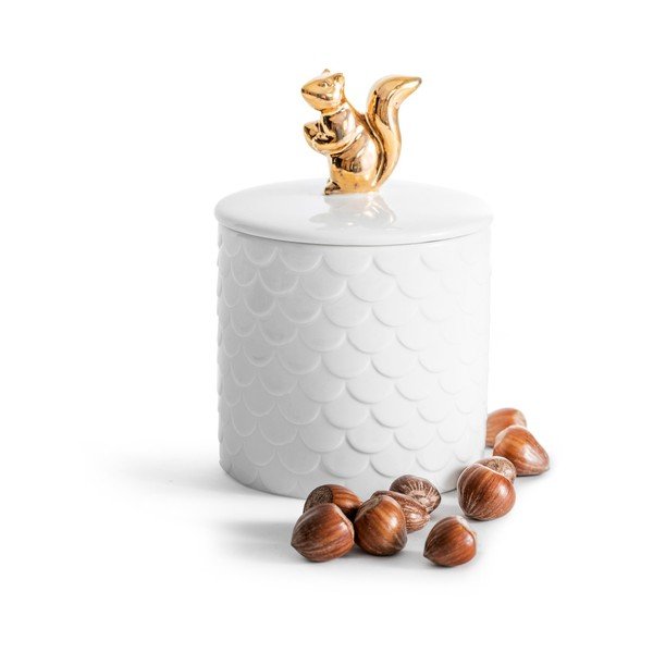 Porcelaanpurk kaanega Orava - Sagaform-image-1