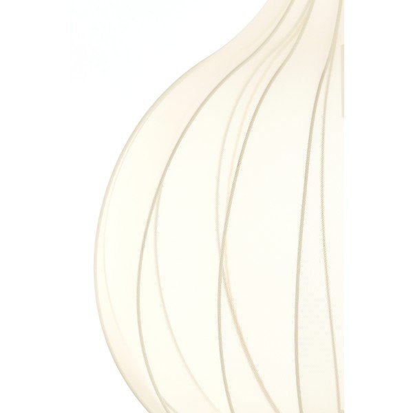 Beež rippvalgusti tekstiilist varjuga ø 50 cm Elati - Light & Living-image-4