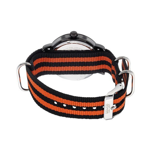 Pánské hodinky SoHo Orange Stripe-image-1