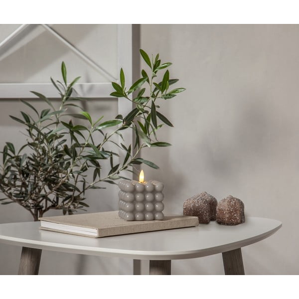 Hallist vahast LED-küünal, kõrgus 9,5 cm Flamme Dot - Star Trading-image-3