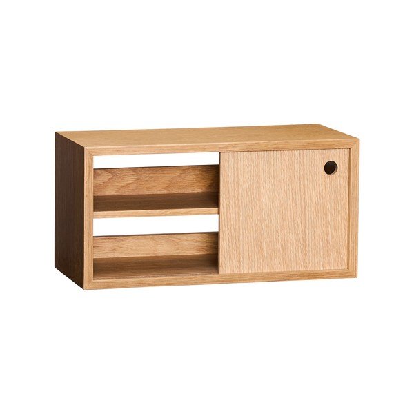 Naturaalsest tammest riiul 40 cm Slide - Hübsch