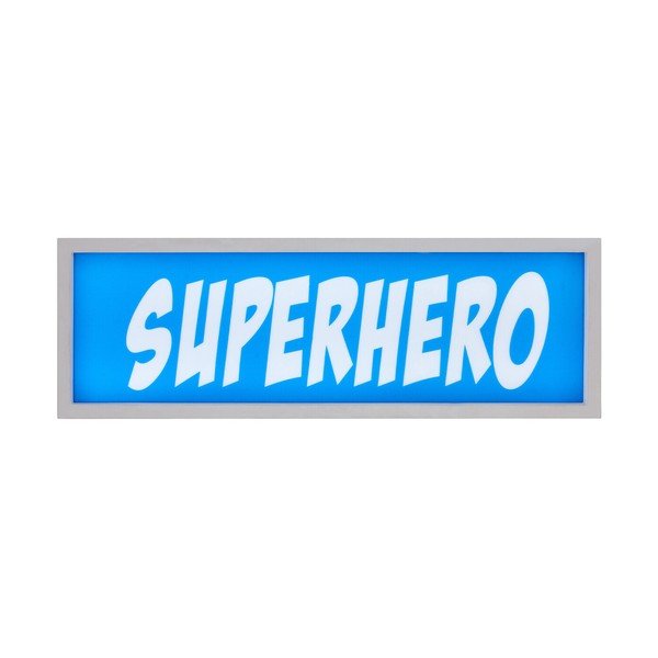Sinise valguse kaunistused taskulampidele Superhero - Premier Housewares-image-2