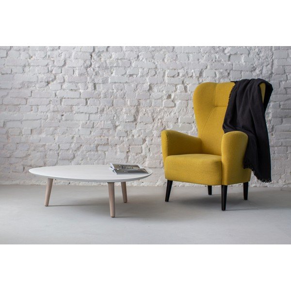 Valge saarepuust kohvilaud Contrast Pick - Ragaba-image-3