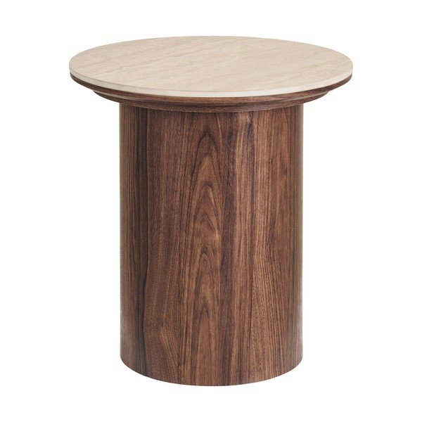 Ümmargune abilaud keraamilise pealispinnaga ø 45 cm Delphi - House Nordic-image-4