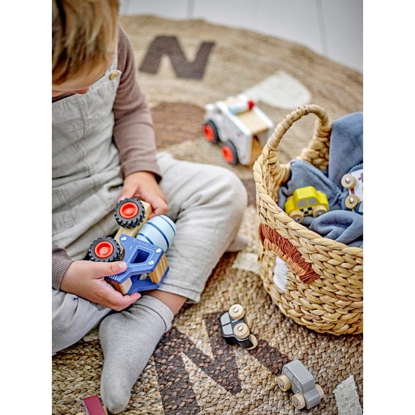 Laste vesihüatsindist mänguasjakorvid 2tk komplektis ø 32x32 cm Agnes - Bloomingville Mini-image-4