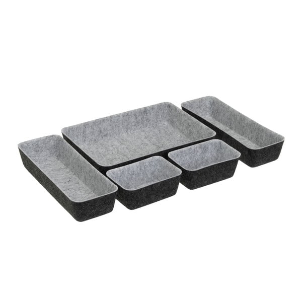 Riidest sahtli organisaatorid 5tk komplektis - Casa Selección