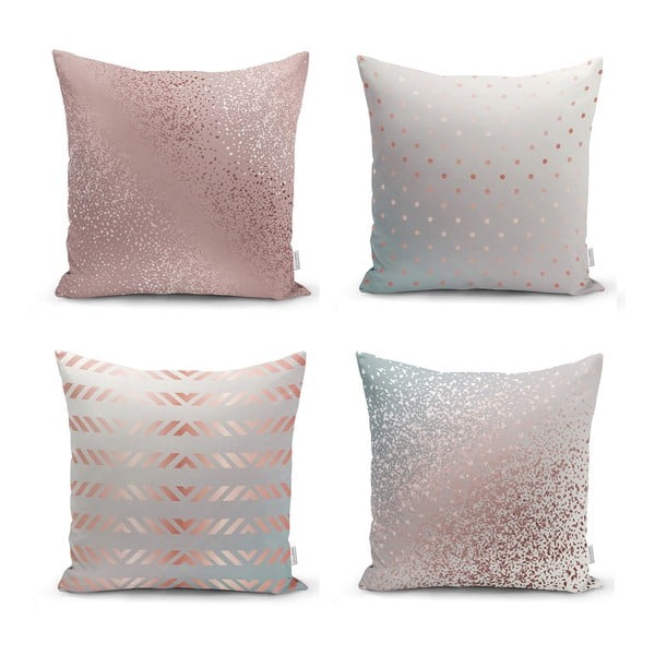 4 padjapüüru komplekt All About Pastel, 45 x 45 cm - Minimalist Cushion Covers