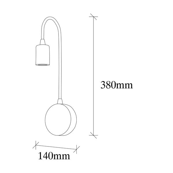 Must seinavalgusti Baston - Opviq lights-image-4
