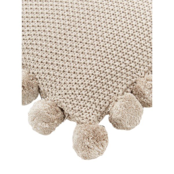 Beež puuvillane dekoratiivne padjapüürileht , 40 x 40 cm Molly - Westwing Collection-image-2