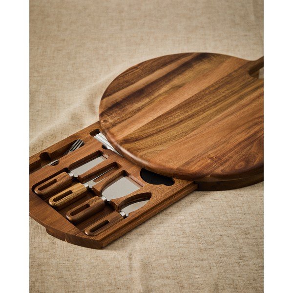 Puidust juustulaud 46 x 36 cm Blera - Kave Home-image-1