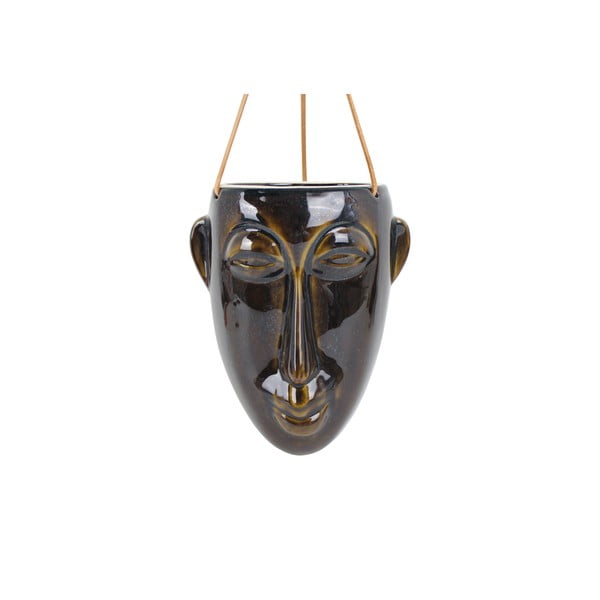 Tumepruun rippkann, kõrgus 22,3 cm Mask - PT LIVING