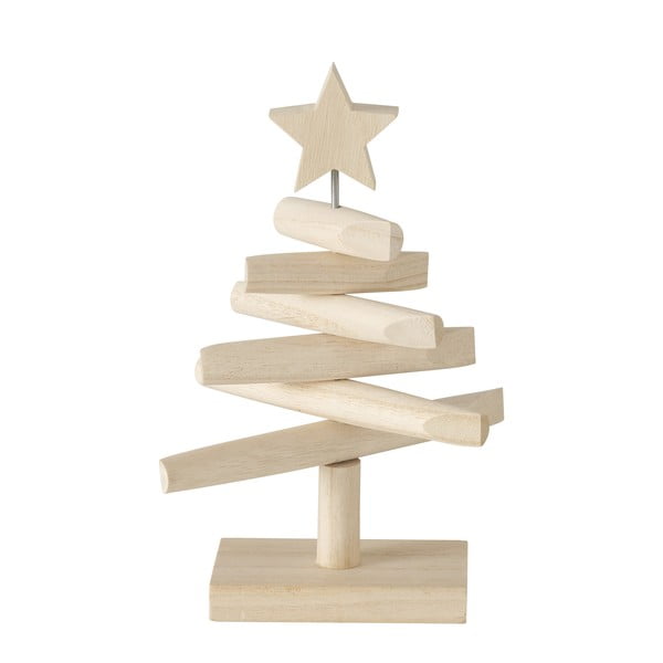Dekoratiivne puidust jõulupuu Jobo, kõrgus 26 cm - Boltze