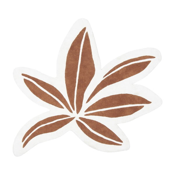 Pruun lastetoa vaip 140x120 cm Tropical Leaf - Lilipinso