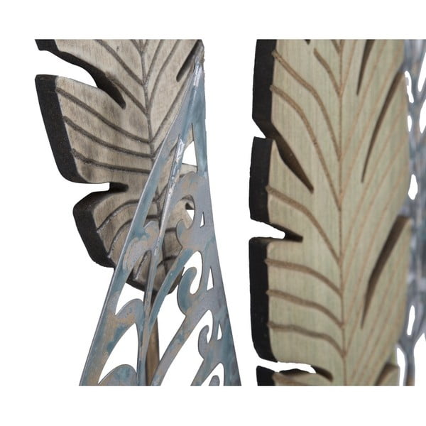 Kaktuse lehtede motiiviga seinakaunistus, kõrgus 87 cm Foglie - Mauro Ferretti-image-1