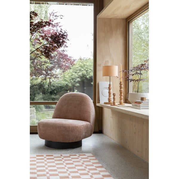 Terrakottapunane lauavalgusti (kõrgus 65 cm) Totem - Zuiver-image-1