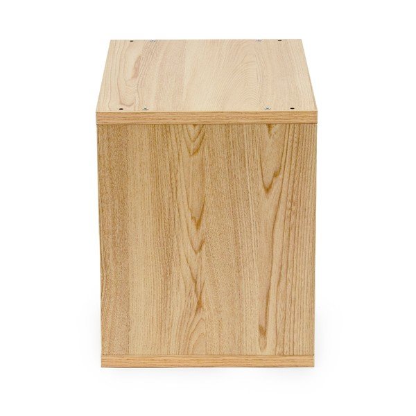 Naturaalset värvi veinihoidik 9 pudelile, pöögi dekoratsiooniga - Compactor-image-4