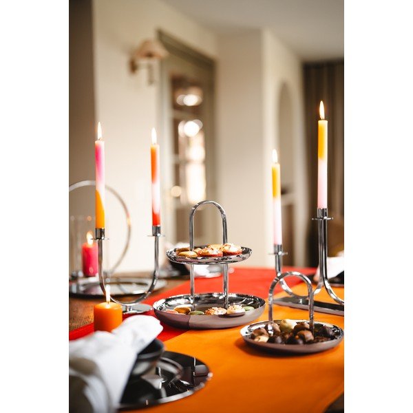 Metallist küünlajalg Elana - Zilverstad-image-2