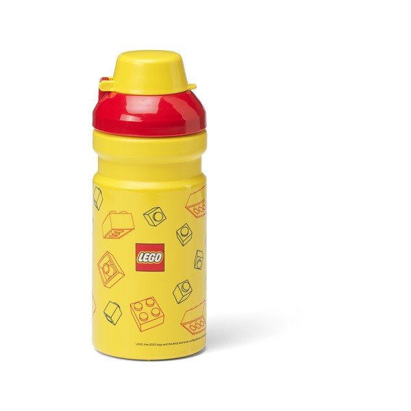 Kollased laste plastikust lõunakarbid, 2 tk Brick – LEGO®-image-1