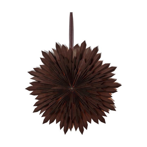 Pruun jõulukaunistus, ø 60 cm Ice - Star Trading-image-1