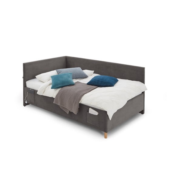 Antratsiitne lastevoodi 90x200 cm Cool - Meise Möbel-image-3