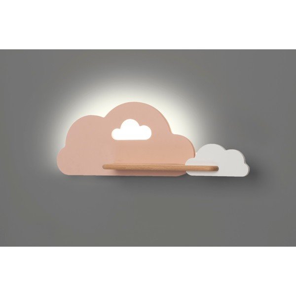 Valge ja roosa laste valgusti Cloud - Candellux Lighting-image-2