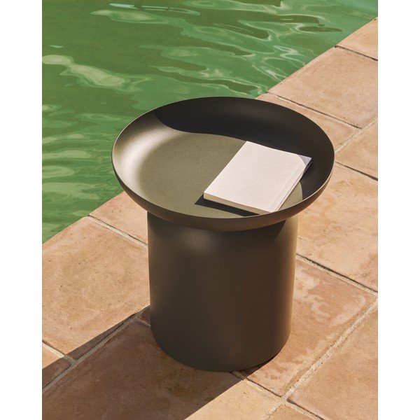 Metallist ümmargune aialaud ø 45 cm Arcola - Kave Home-image-1