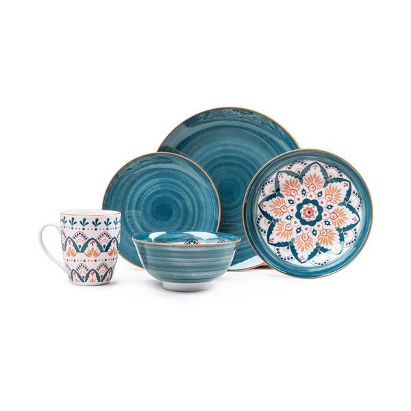 30 tüki komplektis portselanist nõud Hestia - Bonami Essentials