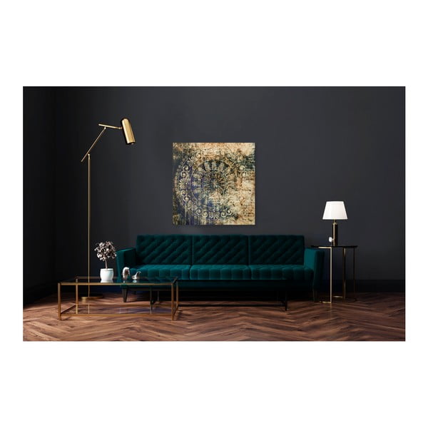 Lõuendmaal Uno Zambino, 65 x 65 cm Silver - Styler-image-1