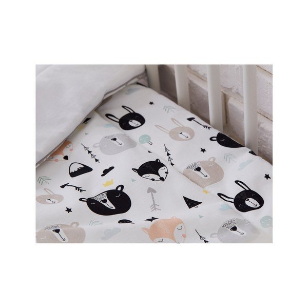 Set dětské peřinky s polštářem Pinio Bears, 100 x 135 cm-image-1