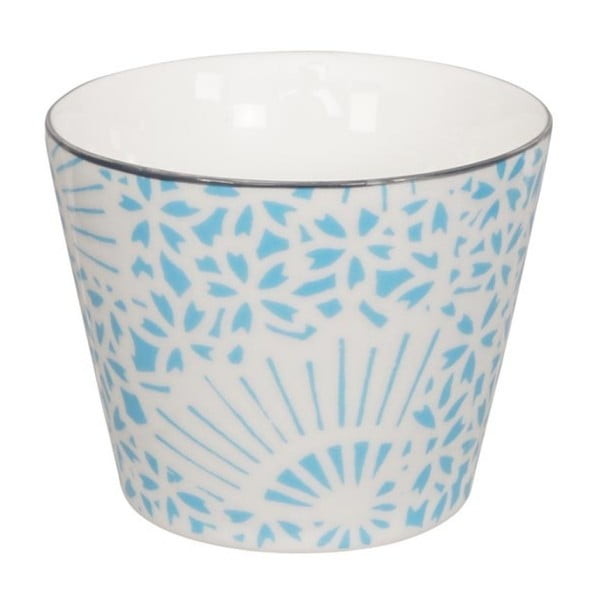 Tyrkysovo-bílý porcelánový hrnek Tokyo Design Studio Shiki, 180 ml