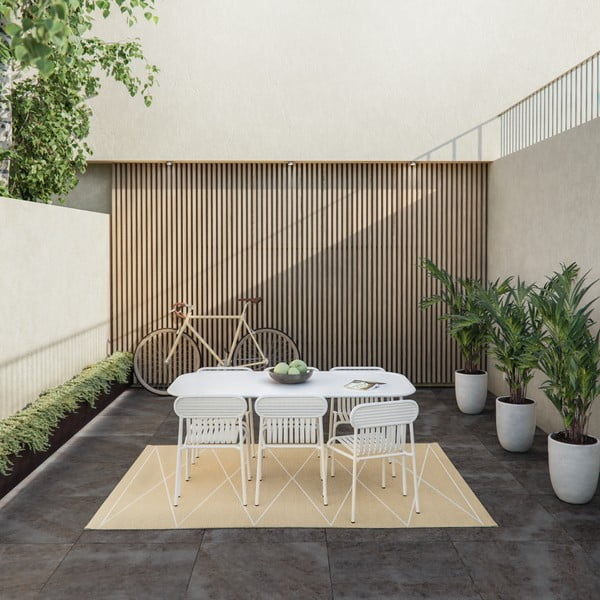 Beež sise/välisvaip 70x160 cm Max Sand – Pappelina-image-1