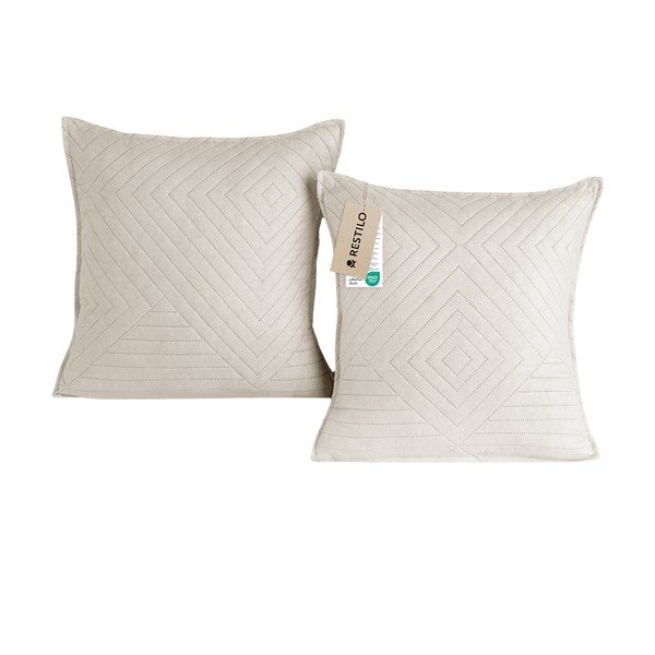 Mikrokiust padjakatted 2tk komplektis 45x45 cm Softa - Restilo