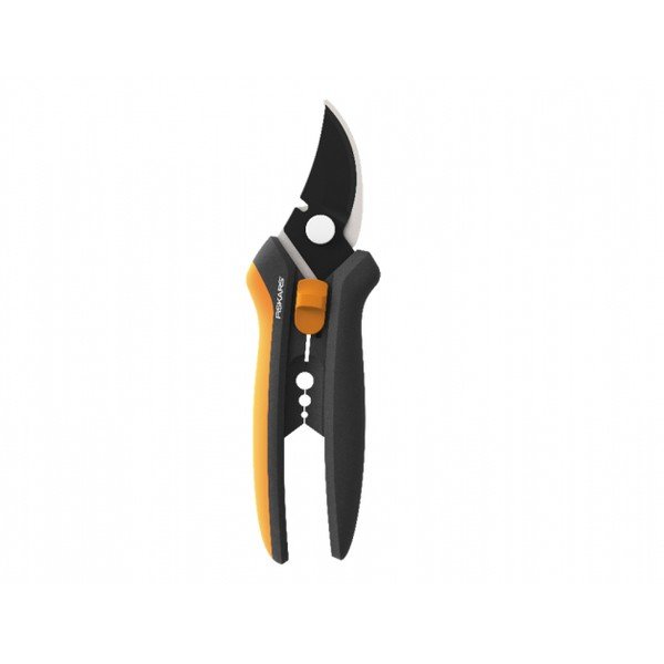 Černé ocelové prostřihávací nůžky Fiskars Solid