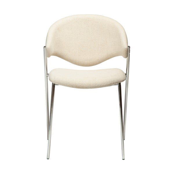 Kreemjas polsterdatud söögitool Zone – DAN-FORM Denmark-image-2