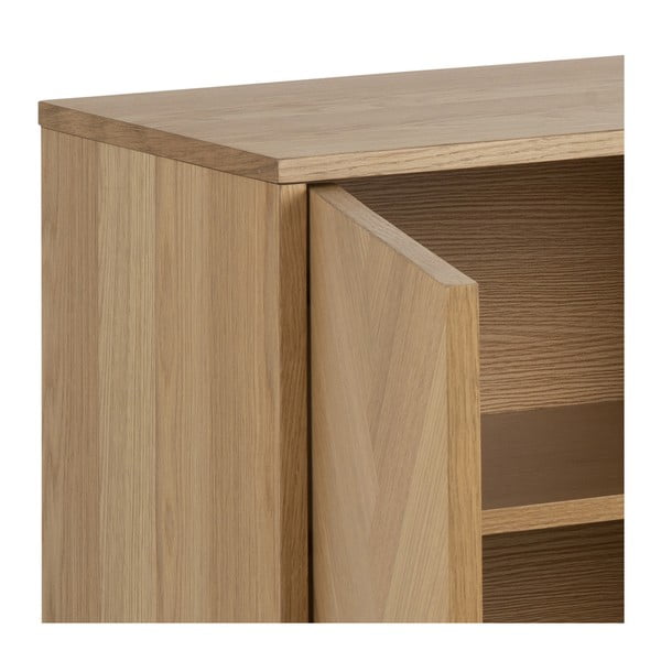 Tammedekooriga madal kummut 150x75 cm Nagano - Actona-image-1