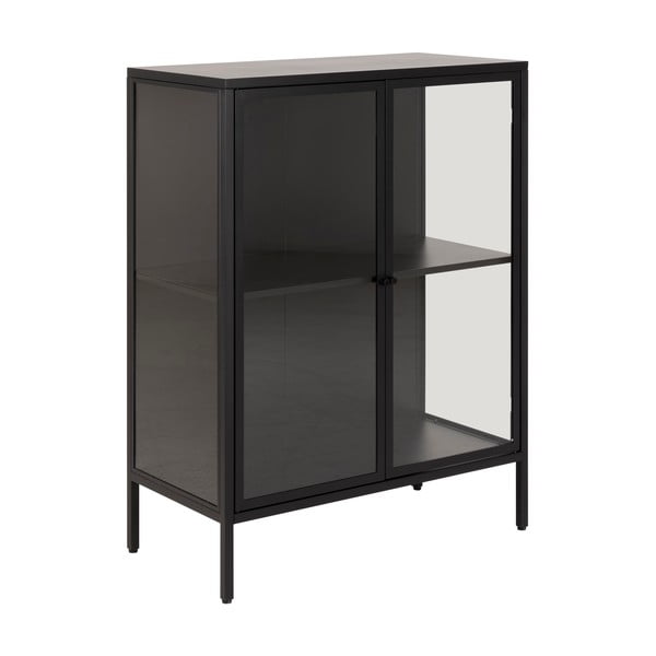 Must metallist vitriinkapp 80x99 cm Newcastle - Actona-image-2