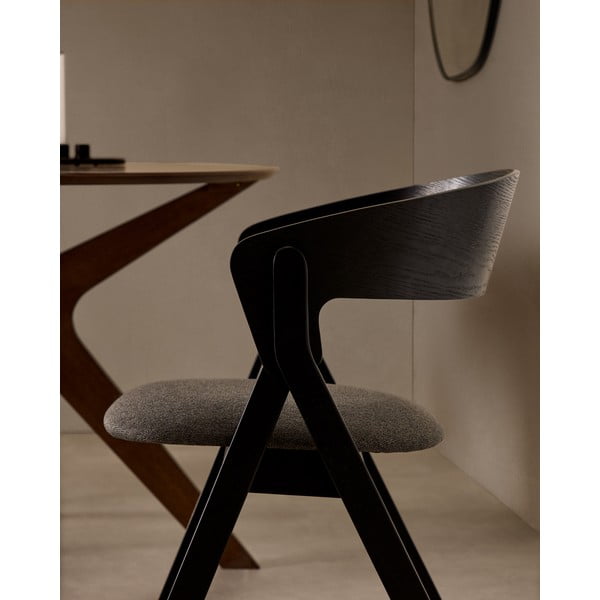 Must söögitool Godia - Kave Home-image-1