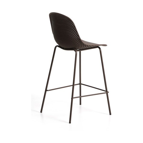 Pruun metallist/plastist aiabaaritool Quinby - Kave Home-image-3