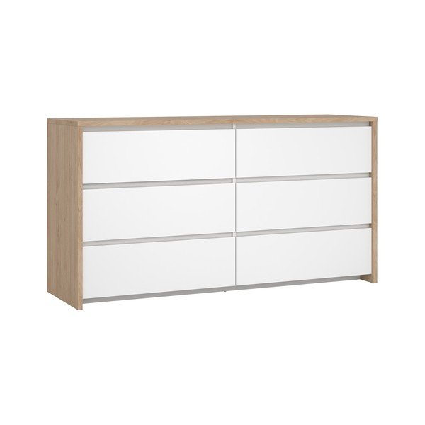 Valge kummut 157x84x48 cm Next - Tvilum